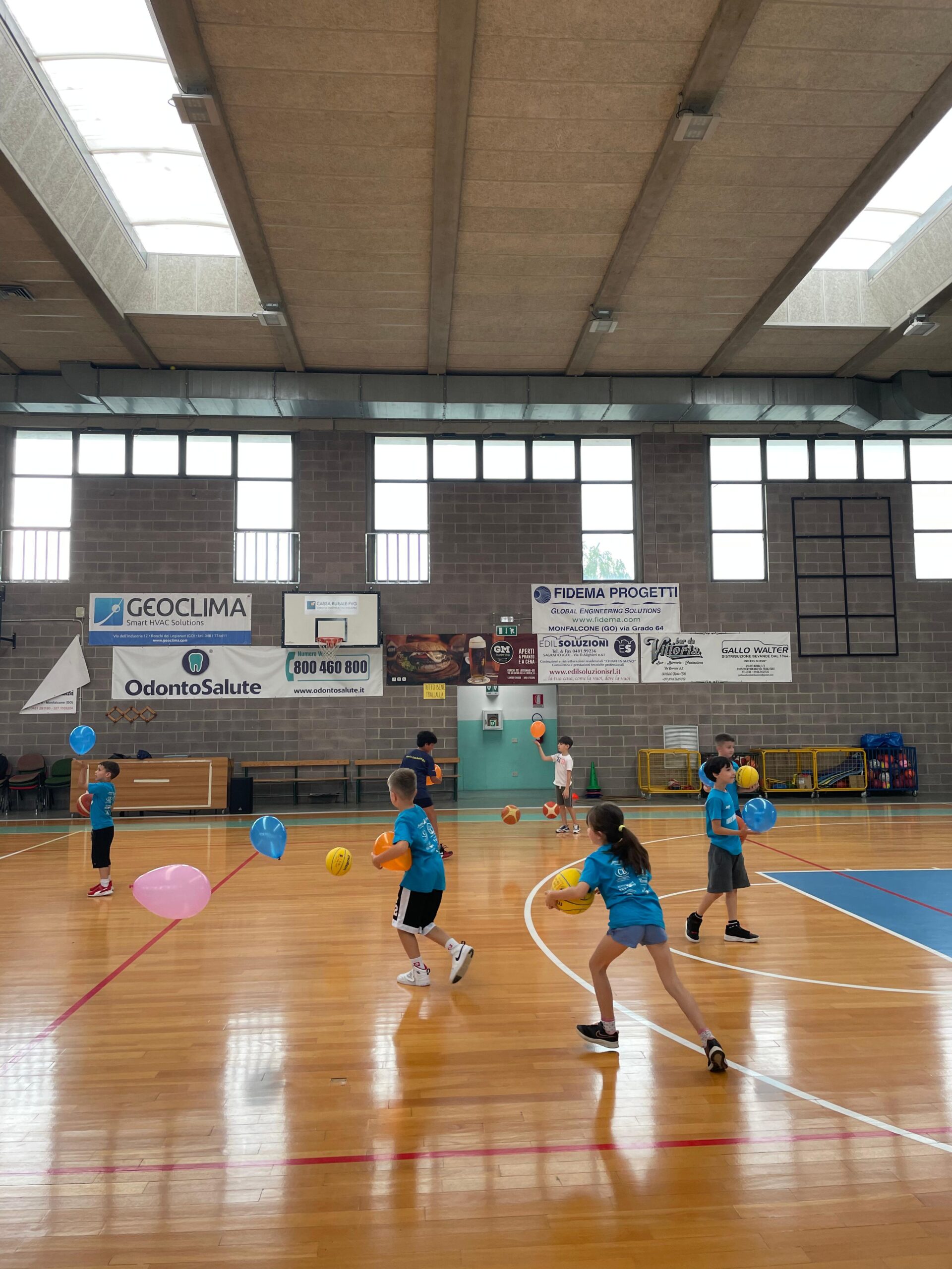 Palloncini minibasket