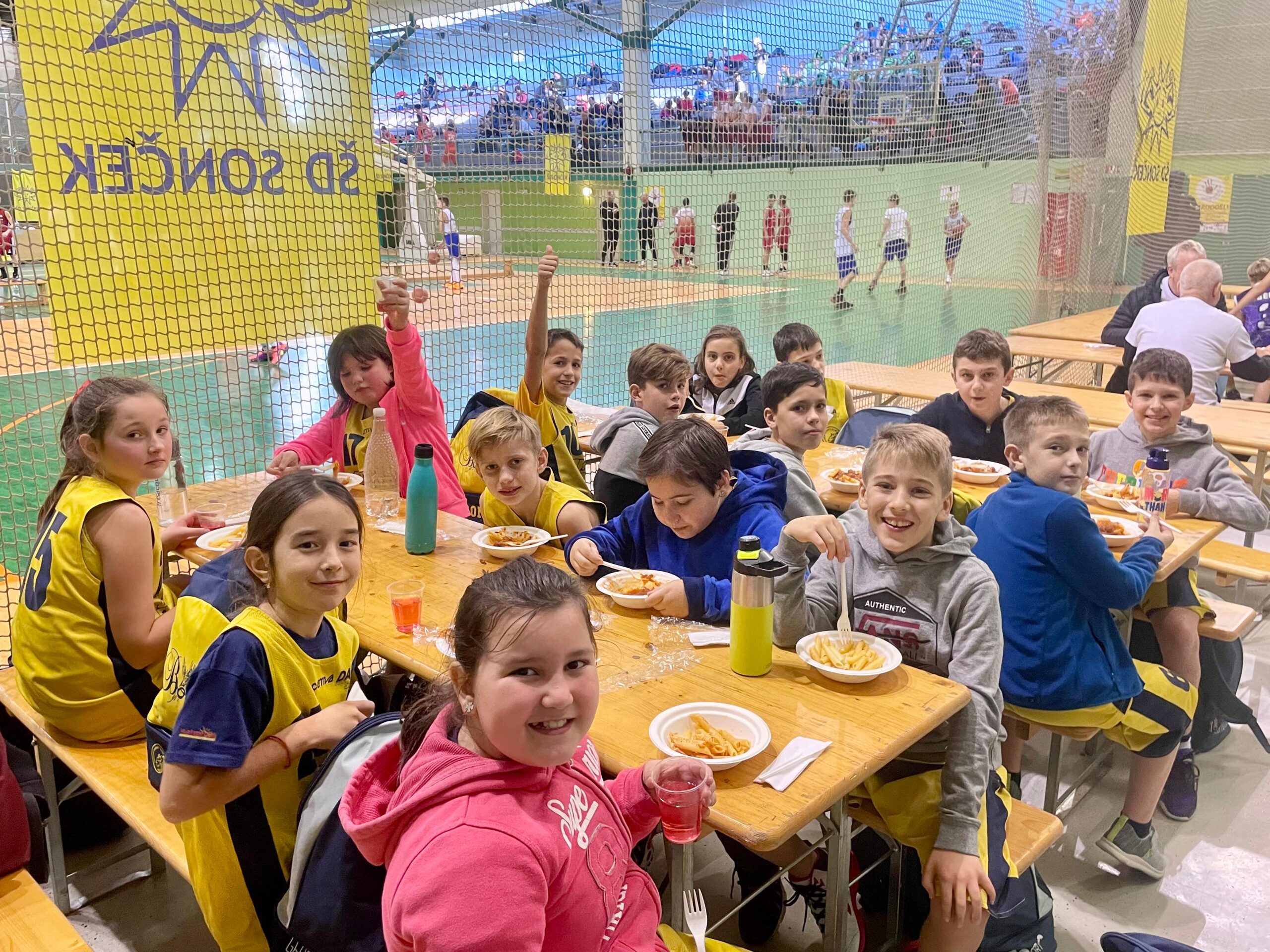 Pranzo minibasket